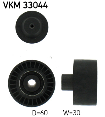 Galoppino/Guidacinghia, Cinghia Poly-V - VKM 33044 SKF